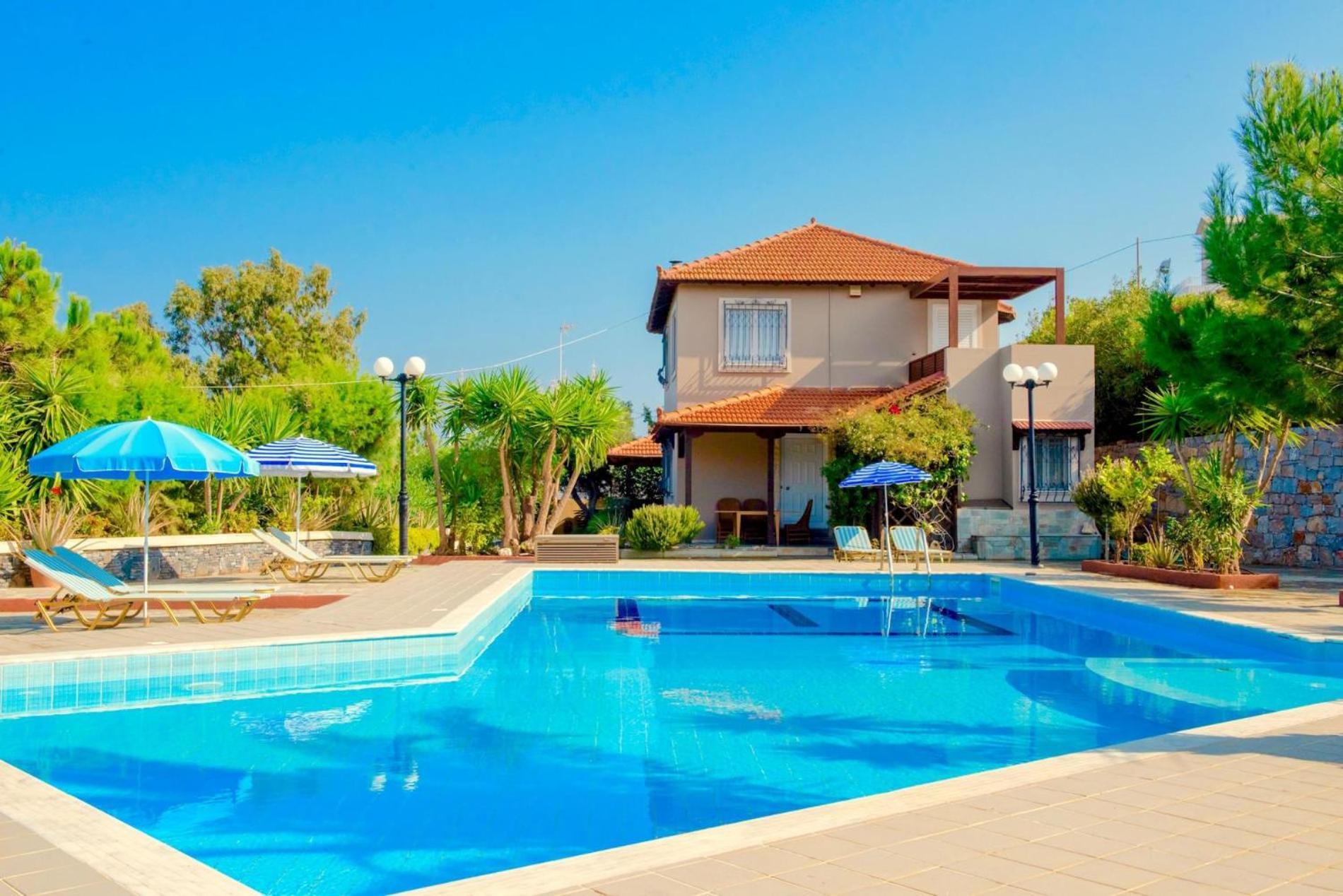Villa Apollo Agia Pelagia  Bagian luar foto