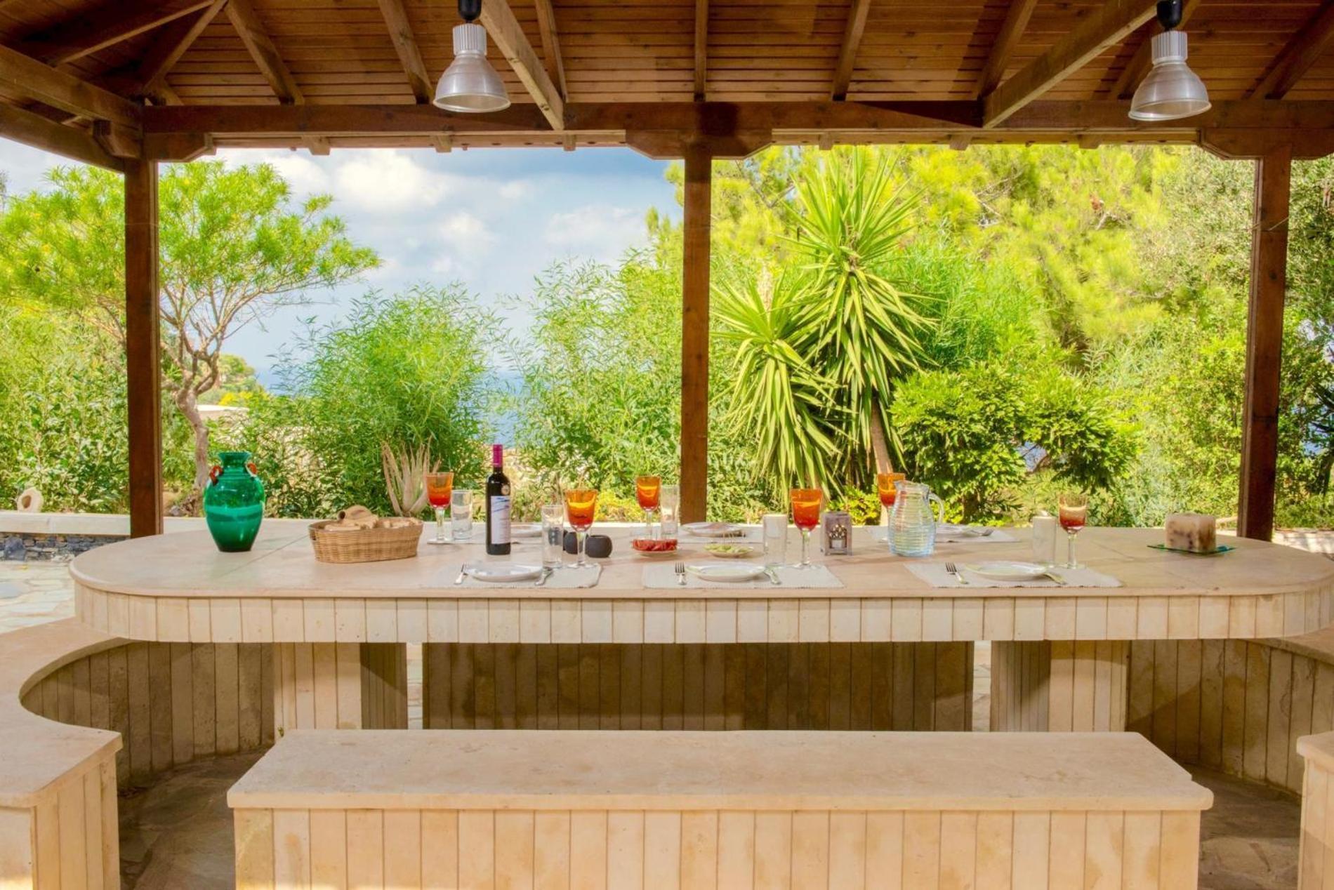 Villa Apollo Agia Pelagia  Bagian luar foto